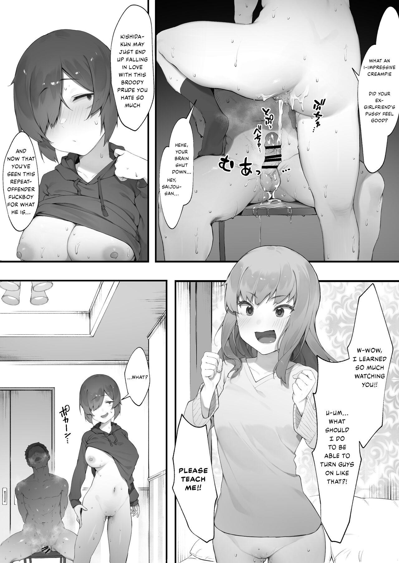 Insane Porn [Nigiri Usagi] InCha no Atashi ni Haru ga Kita Zoku [Kouhen] | Love life as a loner finally blossoming!? / Part3 [English] - Original Oldvsyoung - Page 7