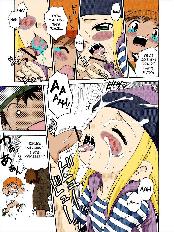 Gay Medical Izumin - Digimon frontier Puto - Page 6