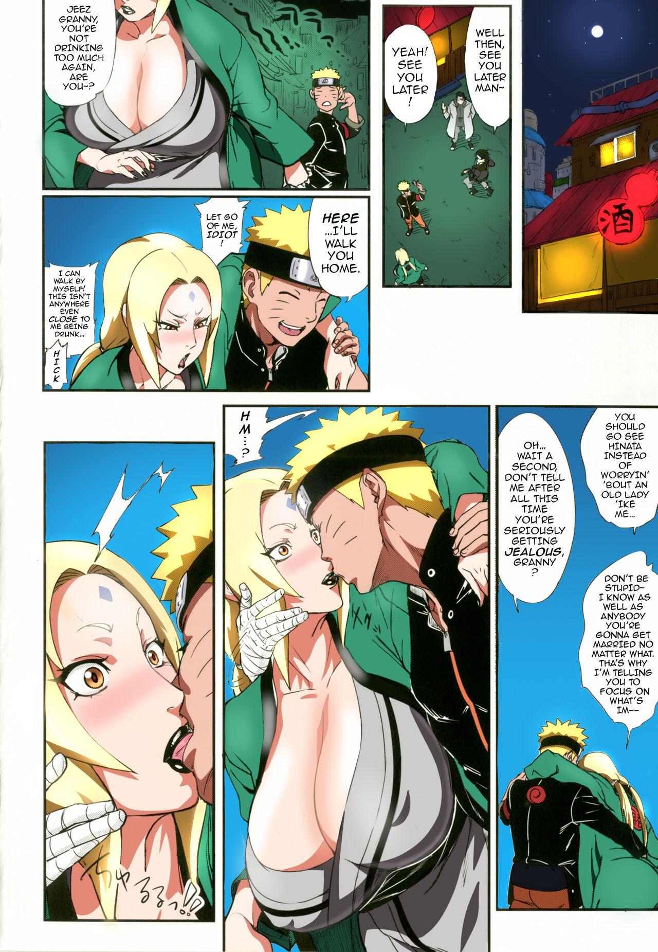 Blowjob Porn Jukumitsuki Intouden 2 | Debauchery of a Mature Honeypot Princess Ch 2 - Naruto Porn Star - Page 3