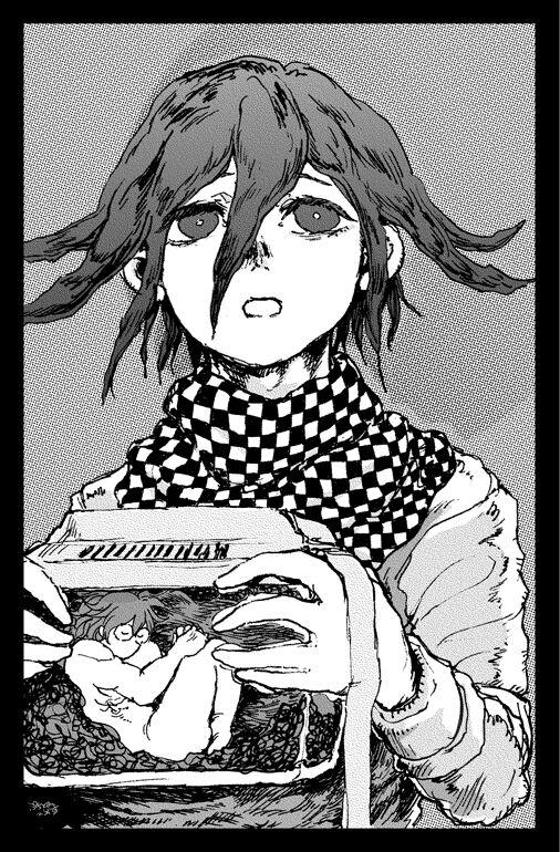 Bald Pussy [Koshigerunasunibusu] WEB Sairoku [R18G] 'Gyou' - Danganronpa Face Fucking - Page 21